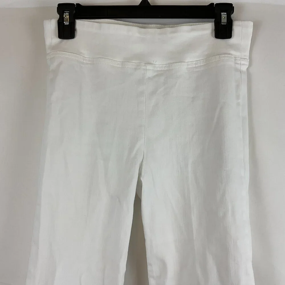 Frame The Jetset Crop Mini Boot Jeans 1 White 25-29 - Picture 2 of 9